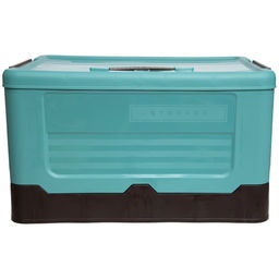 Короб пластиковый складной "Пазл", Д400 Ш280 В230, голубой