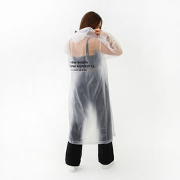 Дождевик взрослый плащ «Я бы вышла из зоны комфорта, но мне не в чем», размер 42-48, 60×110 см, белый