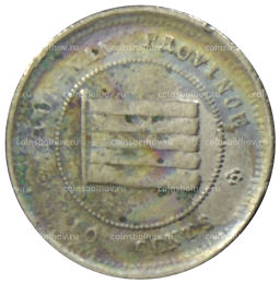 Монета 10 центов 1923 года Китай провинция Юньнань