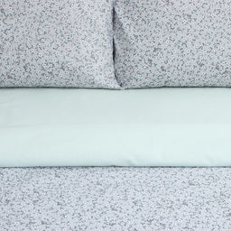 Постельное бельё Этель евро Small flowers, 200х217 см, 220х240 см, 50х70 см -2 шт, поплин  фото 9