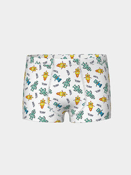 Desenli Erkek ?ocuk Boxer