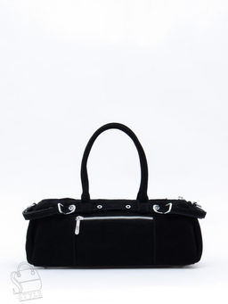 Сумка женская кожаная 98420MSS black Velina Fabbiano-Safenta