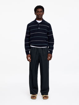Pantalones de lino holgados - H&m фото 4
