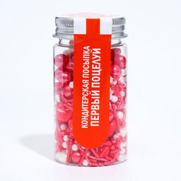 Кондитерская посыпка Первый поцелуй, 50 г - Кондимир фото 3