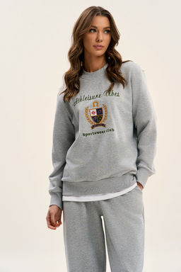 Костюм GO F3107E/50-04.164-170 серый меланж