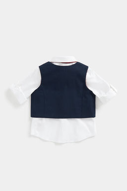Mothercare / Комплект: жилет, рубашка, бабочка  фото 2