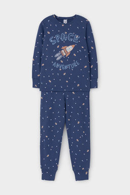 К 1621/ультрамарин,космические просторы пижама дет