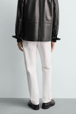LIMITED EDITION STRAIGHT ANKLE FIT JEANS - Zara фото 12
