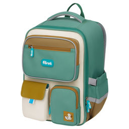 Рюкзак F?rst F-Style "Green" (FT-RY-032402) 38*26,5*16см, 1 отделение, 6 карманов, анатомическая спинка