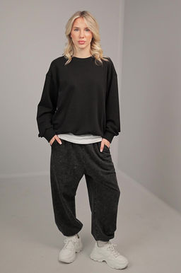 Женские брюки из футера двухнитки Happyfox