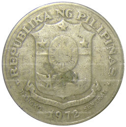 1 песо 1972 года Филиппины