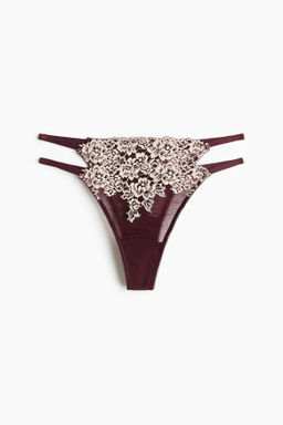 Pack de 2 bragas thong de encaje