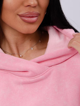 Костюм "Винтаж" розовый, футер начес