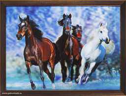 Картина 5D 30х40 3007 Лошадь / KS1912-1/
