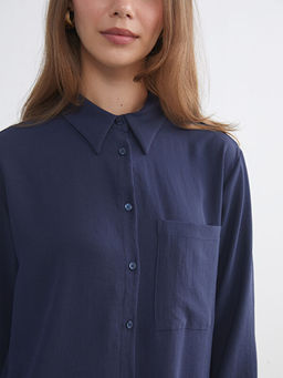 Cep Detayl? Kad?n G?mlek Tunik