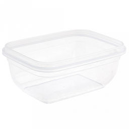 Контейнер для продуктов пластмассовый Мастер 0,4л, прямоугольный, с клипсами, воздухонепроницаемый (герметичный), съемный силиконовый уплотнитель, подходит для СВЧ, цвета микс (Россия) - Домашняя мода фото 7