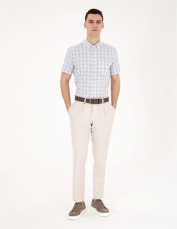 A__k Mavi Regular Fit K_sa Kollu G_mlek - Pierre cardin фото 4