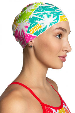 Силиконовая шапочка Tropic, Skulls - Mad wave фото 5