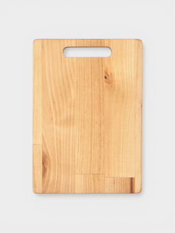 Доска разделочная «Классик», 20.5×14.5×1.8/1.6 см, дерево берёза, пропитана маслом, бежевая