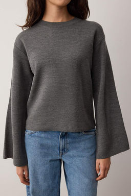 Antrasit More Sustainabe Basic Triko Kazak TWOAW25KZ00313