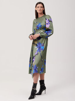 Платье женское 1231135014 dark khaki - Eleganzza фото 2