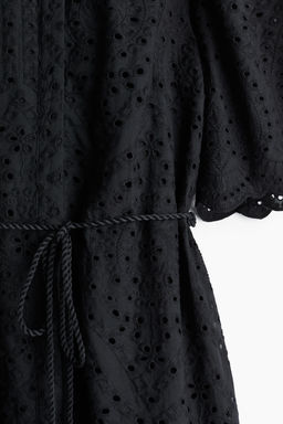 Vestido camisero con bordado ingles - H&m фото 6