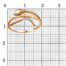 КОЛЬЦО 23815315Д - Красная пресня фото 2