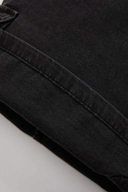 Джинсовое платье с бретелями для маленьких девочек - Defacto фото 7