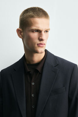 HOUNDSTOOTH SUIT BLAZER - Zara фото 6