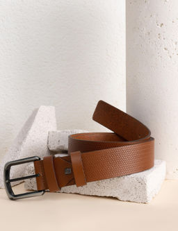 Kahverengi Denim Kemer