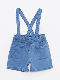 Beli Lastikli Basic K?z Bebek Jean ?ort
