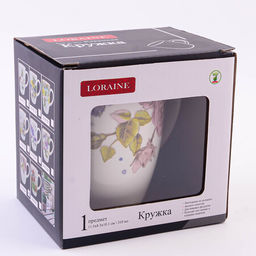 60248 Кружка 310мл Розовый сад доломит LR (х60) - Mayer&boch фото 2