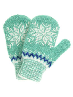 Варежки детские "Снежинка" 3 цвета 0608-21