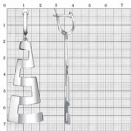 СЕРЬГИ 33015266Пл - Красная пресня фото 2
