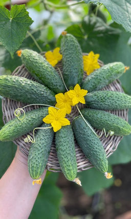 Огурец БРАТЬЯ-БЛИЗНЕЦЫ F1 Огурчики ровные один к одному! Хороши в засолке, всегда хрустящие!