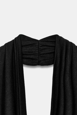 TOP HALTER DRAPEADO / Negro - Zara фото 8