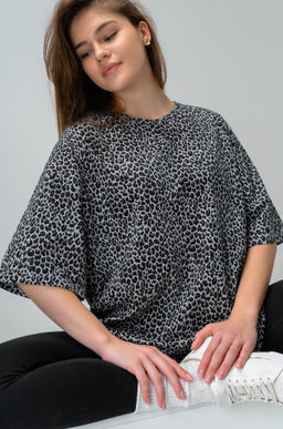 Женская футболка оверсайз Happyfox