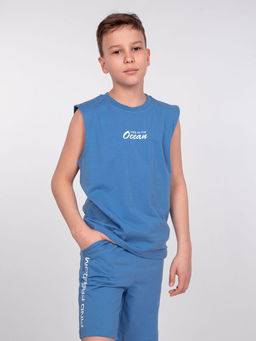 Майка для мальчика 22064 Lets go - Let's go фото 2