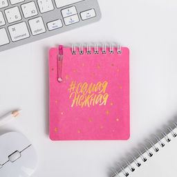 Цена за 2 шт. Подарочный набор 8 марта, блокнот А7, 32 листа, мини-ручка