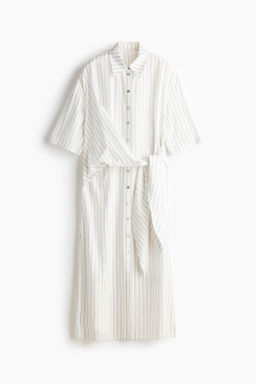 Vestido camisero con lazada - H&m фото 6