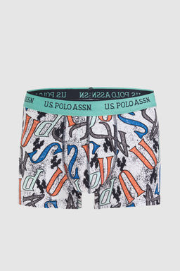 Erkek Beyaz 3l_ Boxer Tak_m_ - U.s. polo assn фото 3