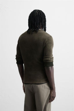 WASHED RIB CARDIGAN - Zara фото 4