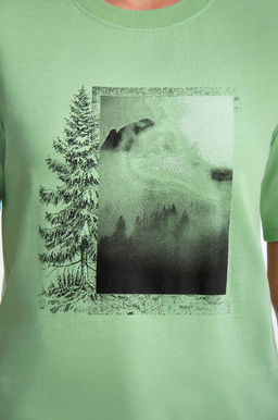 Арт. 31106 Футболка женская 44-52 (5 шт) Цвет:салатовый - Калинка фото 22