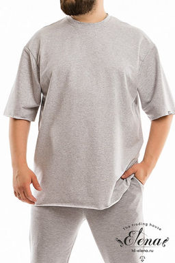 Футболка М122029б Меланж