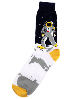 Носки р.40-45 Космос Космонавт на луне - Krumpy фото 4