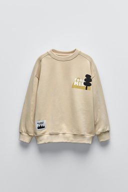RAISED PRINT SWEATSHIRT - Zara фото 2