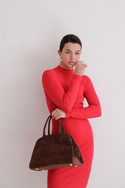 Martichelli Платье красное фото 9