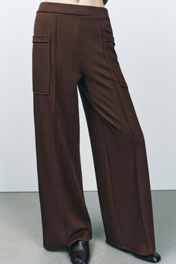 TWILL TROUSERS WITH POCKETS - Zara фото 3