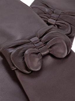 Перчатки женские ш+каш. F-IS0075 d.grey - Eleganzza фото 4