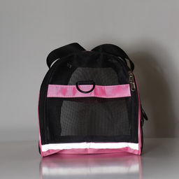 Сумка-переноска сетчатая, 48 х 26 х 31 см, розовая - Пижон фото 13